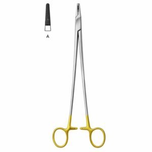 Cross Hatched Needle Holder