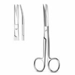 Curved Blade Surgical Scissors