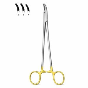 Curved Jaw Needle Holder