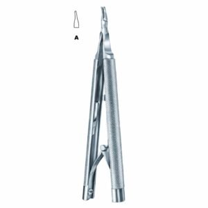 Curved Jaw Suture Holder
