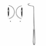 Curved Tip Dental Explorer