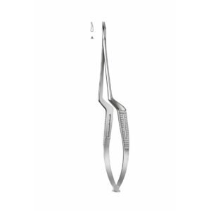 Curved Tip Needle Holder