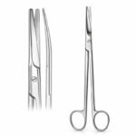 Elongated Blade Surgical Scissors
