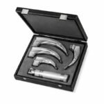 Four Blade Laryngoscope Set
