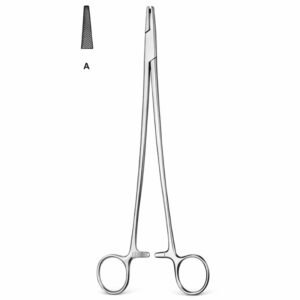 Narrow Serrated Hemostat Clamp