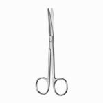 Rounded Edge Surgical Scissors