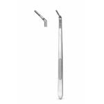 Serrated Tip Bayonet Forceps