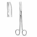 Slender Curved Surgical Scissors