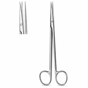 Slender Straight Surgical Scissors