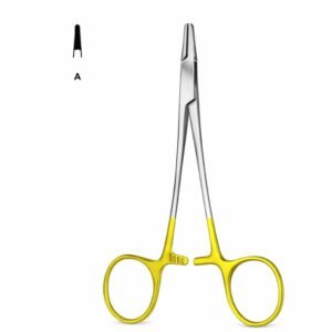 Yellow Handle Needle Holder