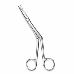 Angled Blunt Surgical Scissors