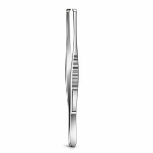 Angled Flat Tissue Forceps