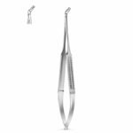 Angled Micro Needle Forceps
