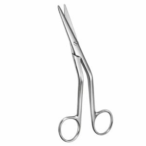Angled Precision Surgical Scissors