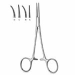 Angled Serrated Haemostatic Forceps