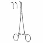 Angled Serrated Surgical Forceps