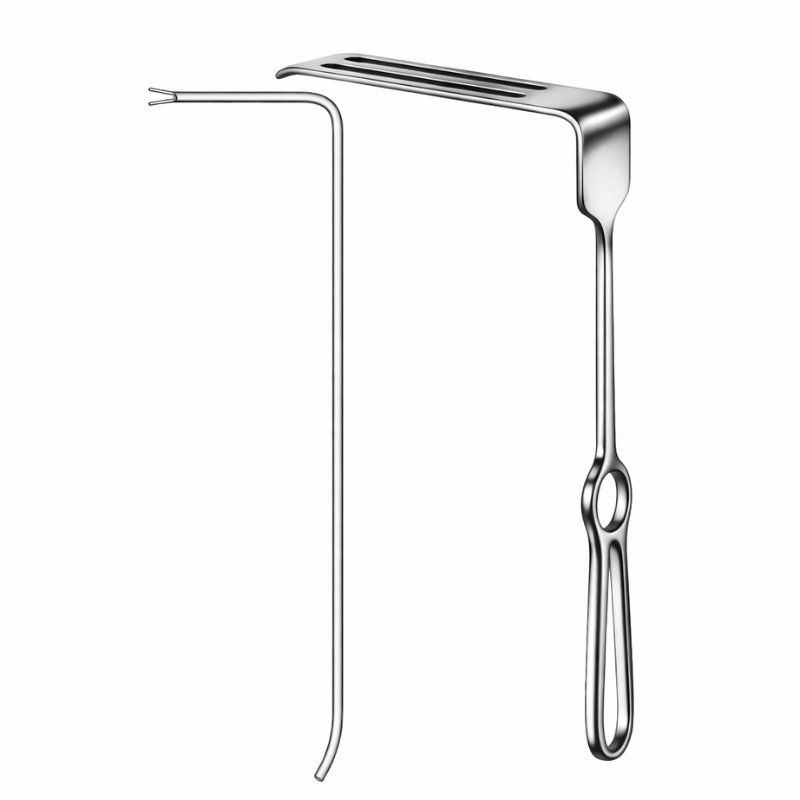 Angled Slotted Surgical Retractor Angled Slotted Surgical Retractor