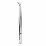 Bent Curve Tissue Forceps