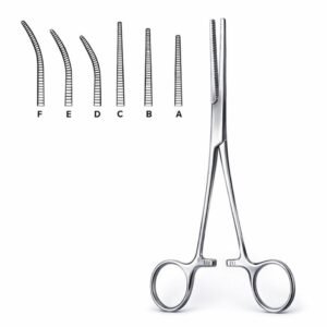 Comprehensive Serrated Haemostatic Forceps