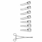 Curved Blade Sponge Forceps