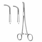 Curved Clamp Haemostatic Forceps