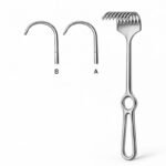 Curved Hook Prong Retractor
