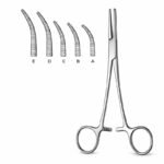Curved Jaw Haemostatic Forceps