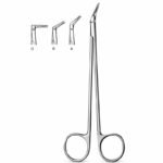 Curved Needle Surgical Forceps
