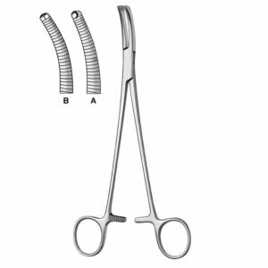 Curved Serration Splinter Forceps
