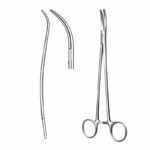 Curved Suction Surgical Forceps