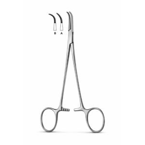 Deep Curve Haemostatic Forceps
