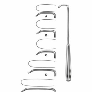 Deep Curve Surgical Retractor