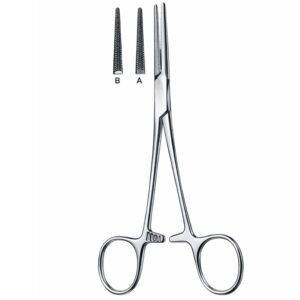 Delicate Serrated Haemostatic Forceps