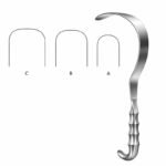 Ergonomic Curve Surgical Retractor