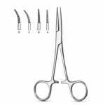 Fine Serrated Haemostatic Forceps