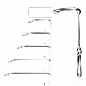 Flat Blade Surgical Retractor