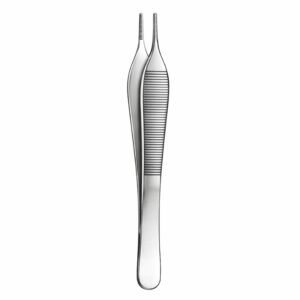 Flat Ribbed Tissue Forceps