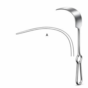 Gentle Curve Surgical Retractor