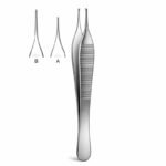 Grooved Tip Tissue Forceps