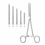 Extended Serrated Haemostatic Forceps