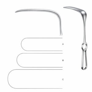 Long Curve Surgical Retractor