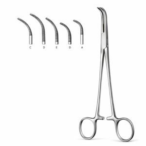Multi Curve Haemostatic Forceps