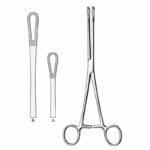 Oval Jaw Sponge Forceps