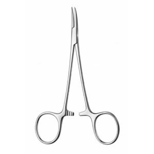 Polished Curved Haemostatic Forceps