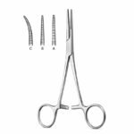 Precision Serrated Haemostatic Forceps