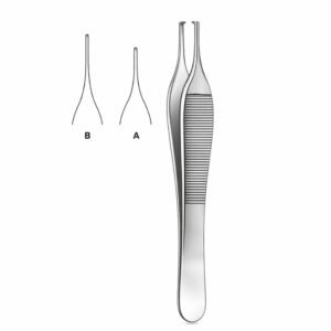 Profiled Tip Tissue Forceps