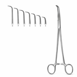 Progressive Curve Haemostatic Forceps
