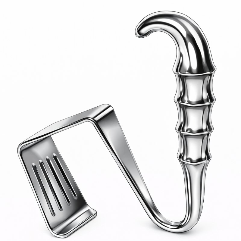 Ribbed Handle Surgical Retractor Ribbed Handle Surgical Retractor