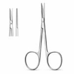 Serrated Micro Surgical Scissors