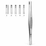 Serrated Tip Tissue Forceps